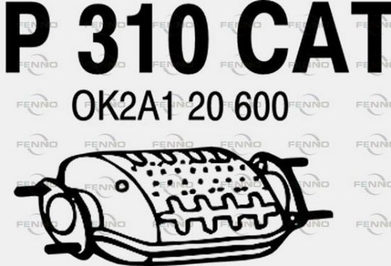 Obrázok Katalyzátor FENNO  P310CAT