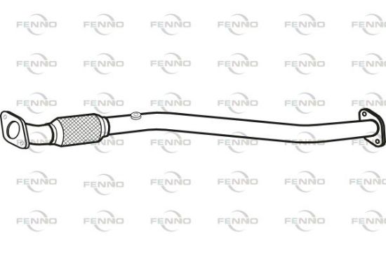 Obrázok Výfukové potrubie FENNO  P3153