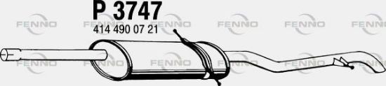 Obrázok Koncový tlmič výfuku FENNO  P3747