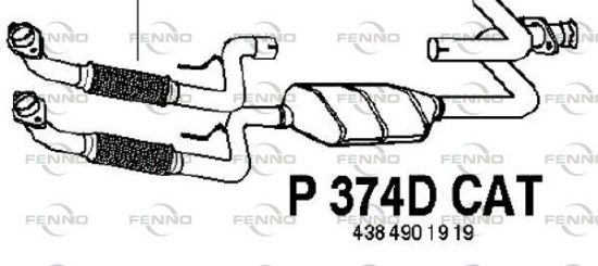 Obrázok Katalyzátor FENNO  P374DCAT
