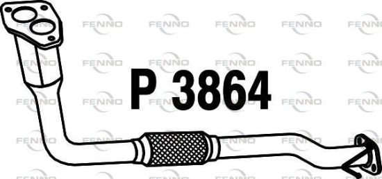 Obrázok Výfukové potrubie FENNO  P3864