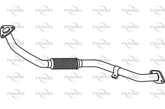 Obrázok Výfukové potrubie FENNO  P4052