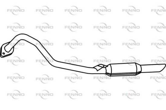 Obrázok Koncový tlmič výfuku FENNO  P4087
