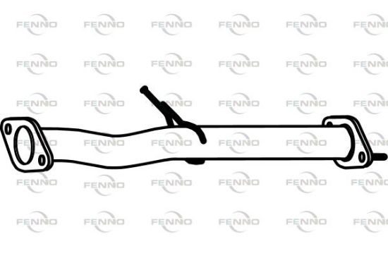 Obrázok Výfukové potrubie FENNO  P4101