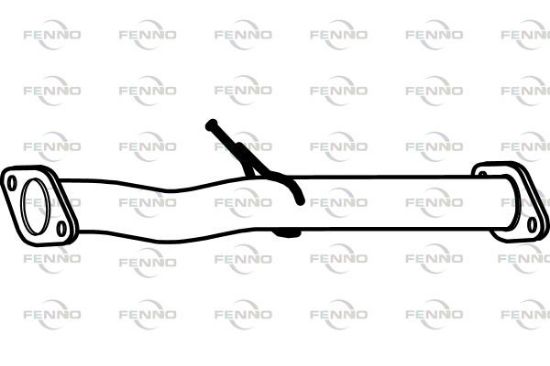 Obrázok Výfukové potrubie FENNO  P4103