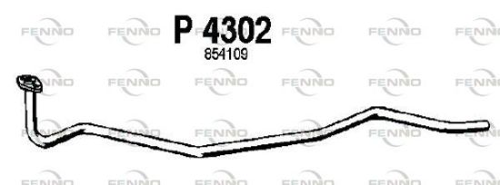 Obrázok Výfukové potrubie FENNO  P4302