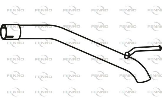 Obrázok Výfukové potrubie FENNO  P43067