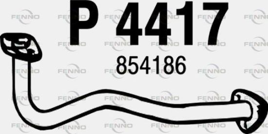 Obrázok Výfukové potrubie FENNO  P4417