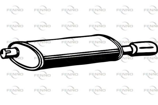 Obrázok Koncový tlmič výfuku FENNO  P4472