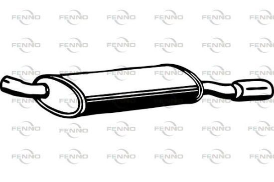 Obrázok Koncový tlmič výfuku FENNO  P4477