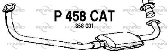 Obrázok Katalyzátor FENNO  P458CAT