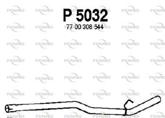Obrázok Výfukové potrubie FENNO  P5032