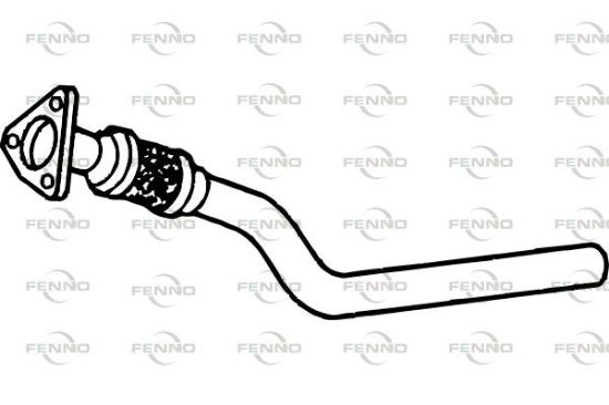 Obrázok Výfukové potrubie FENNO  P5105