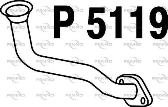 Obrázok Výfukové potrubie FENNO  P5119