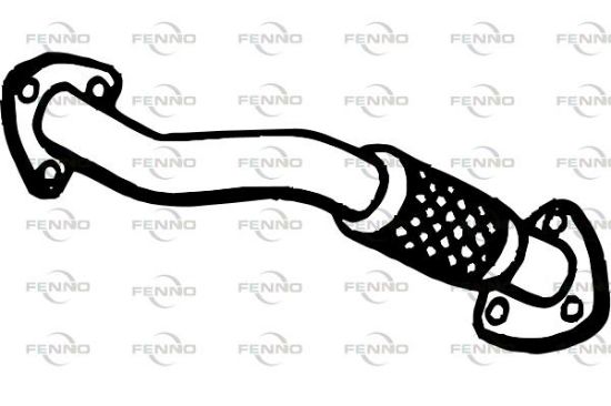 Obrázok Výfukové potrubie FENNO  P55010