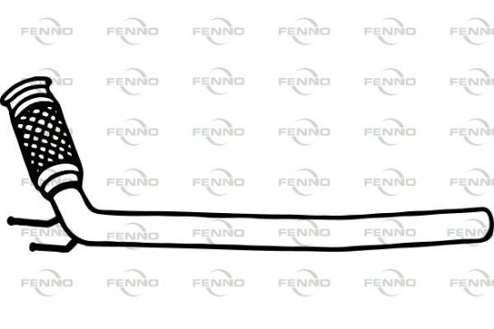 Obrázok Výfukové potrubie FENNO  P72100