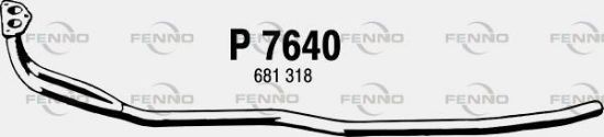 Obrázok Výfukové potrubie FENNO  P7640