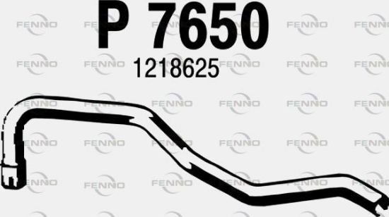 Obrázok Výfukové potrubie FENNO  P7650