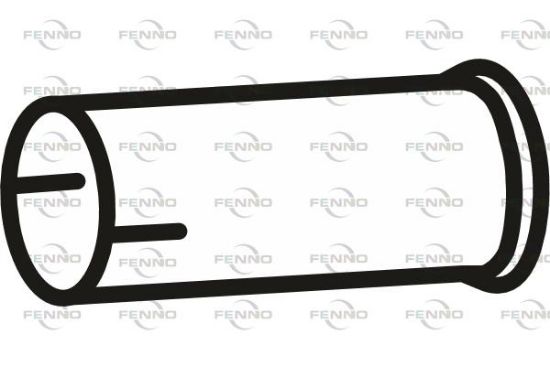 Obrázok Výfukové potrubie FENNO  P8719