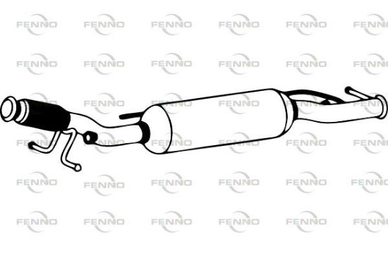 Obrázok Filter sadzí/pevných častíc výfukového systému FENNO  P8809DPF