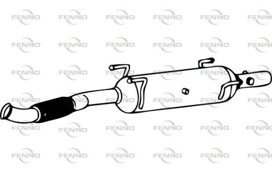 Obrázok Filter sadzí/pevných častíc výfukového systému FENNO  P8810DPF