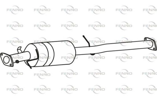 Obrázok Filter sadzí/pevných častíc výfukového systému FENNO  P8817DPF