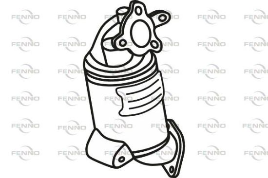 Obrázok Filter sadzí/pevných častíc výfukového systému FENNO  P8831DPF