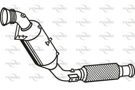 Obrázok Filter sadzí/pevných častíc výfukového systému FENNO  P8842DPF