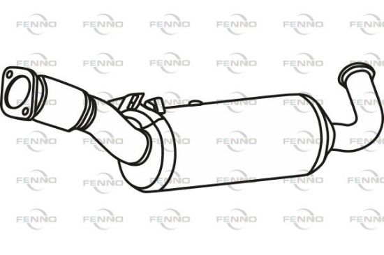 Obrázok Filter sadzí/pevných častíc výfukového systému FENNO  P8856DPF