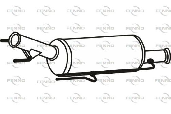 Obrázok Filter sadzí/pevných častíc výfukového systému FENNO  P8862DPF