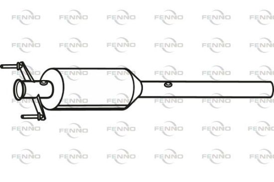 Obrázok Filter sadzí/pevných častíc výfukového systému FENNO  P9820DPF