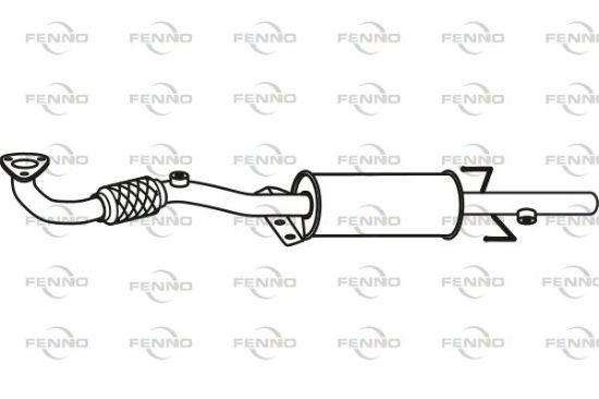 Obrázok Filter sadzí/pevných častíc výfukového systému FENNO  P9823DPF