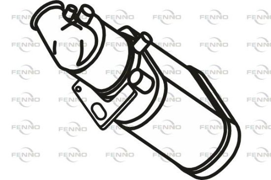 Obrázok Filter sadzí/pevných častíc výfukového systému FENNO  P9847DPF