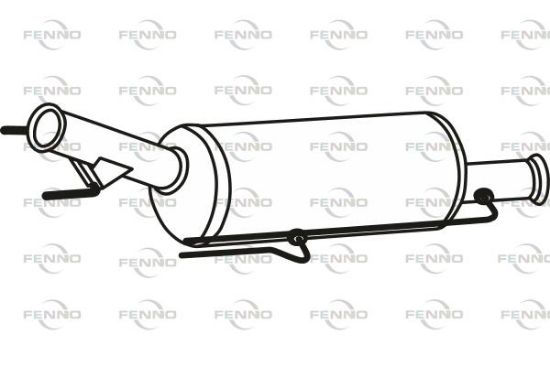 Obrázok Filter sadzí/pevných častíc výfukového systému FENNO  P9863DPF