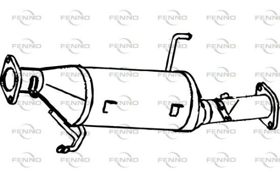 Obrázok Filter sadzí/pevných častíc výfukového systému FENNO  P9880DPF