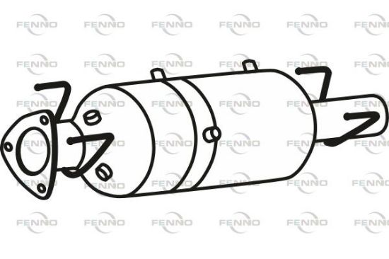 Obrázok Filter sadzí/pevných častíc výfukového systému FENNO  P9885DPF