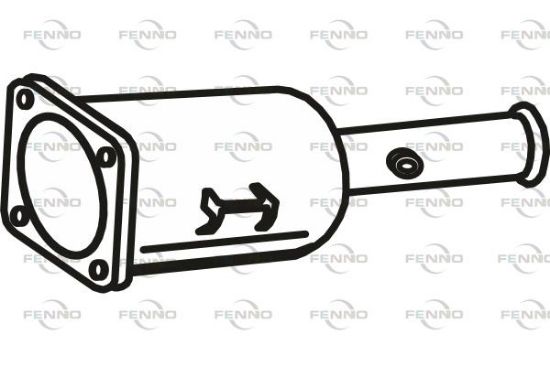 Obrázok Filter sadzí/pevných častíc výfukového systému FENNO  P9919DPF