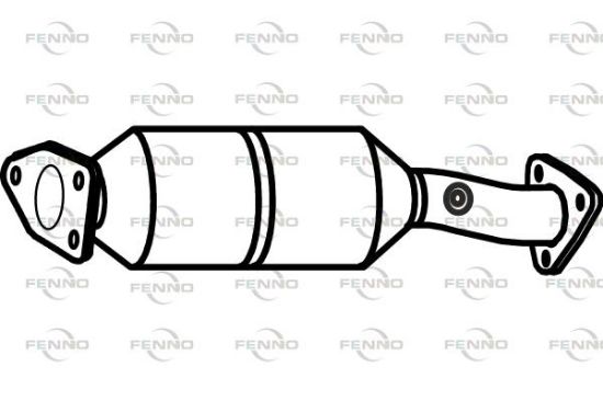 Obrázok Filter sadzí/pevných častíc výfukového systému FENNO  P9981DPF
