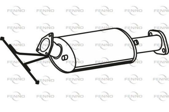 Obrázok Filter sadzí/pevných častíc výfukového systému FENNO  P9985DPF