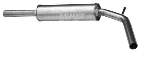 Obrázok Stredný tlmič výfuku ASMET  03050