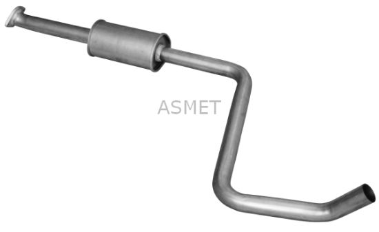Obrázok Stredný tlmič výfuku ASMET  05241