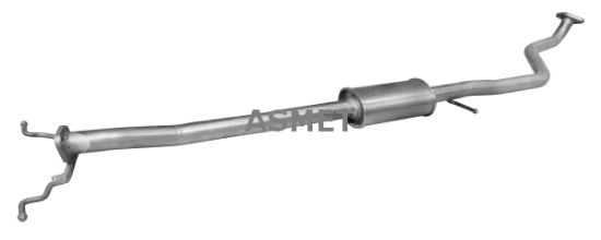Obrázok Stredný tlmič výfuku ASMET  28011