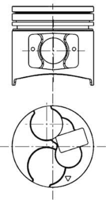 Obrázok Zdvihátko ventilu KOLBENSCHMIDT  50006419