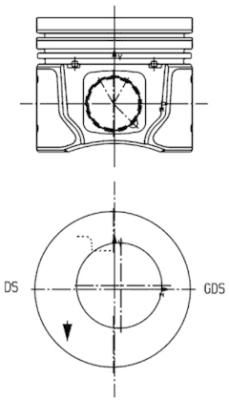 Obrázok Vzduchový filter KOLBENSCHMIDT  50014945