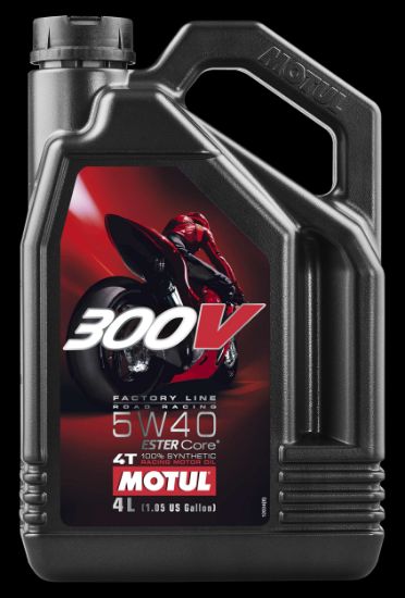 Obrázok Motorový olej MOTUL 300V FL ROAD RACING 5W40 104115