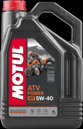 Obrázok Motorový olej MOTUL ATV POWER 4T 5W40 105898