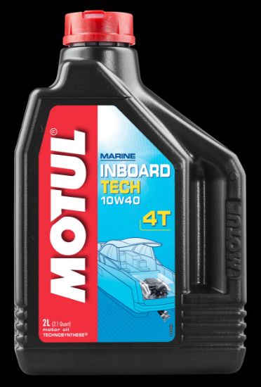 Obrázok Motorový olej MOTUL INBOARD TECH 4T 10W40 106417