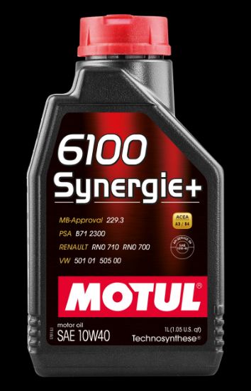 Obrázok Motorový olej MOTUL 6100 SYNERGIE+ 10W40 108646
