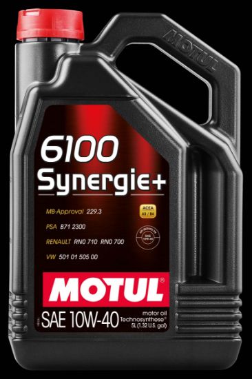 Obrázok Motorový olej MOTUL 6100 SYNERGIE+ 10W40 108647