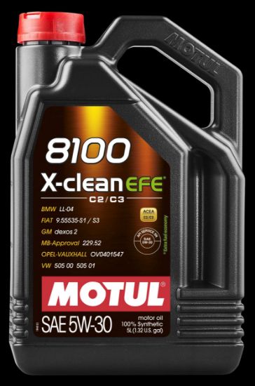 Obrázok Motorový olej MOTUL 8100 X-CLEAN EFE 5W30 109471
